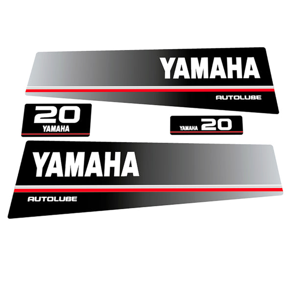 Yamaha 20 - 1991 AUTOLUBE Decal (Sticker) Set