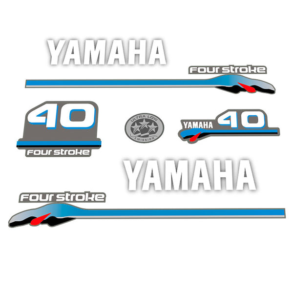 Yamaha 40 FOUR STROKE (2000) Decal (Sticker) Set