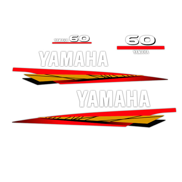 Yamaha 60 - 1998-2001 Decal (Sticker) Set