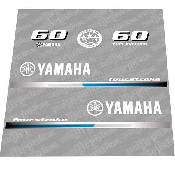 Yamaha 60 (2013) Decal (Sticker) Set