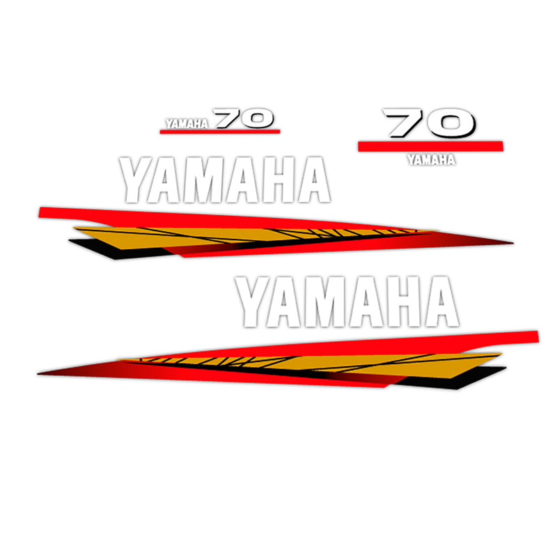 Yamaha 70 - 1998-2001 Decal (Sticker) Set