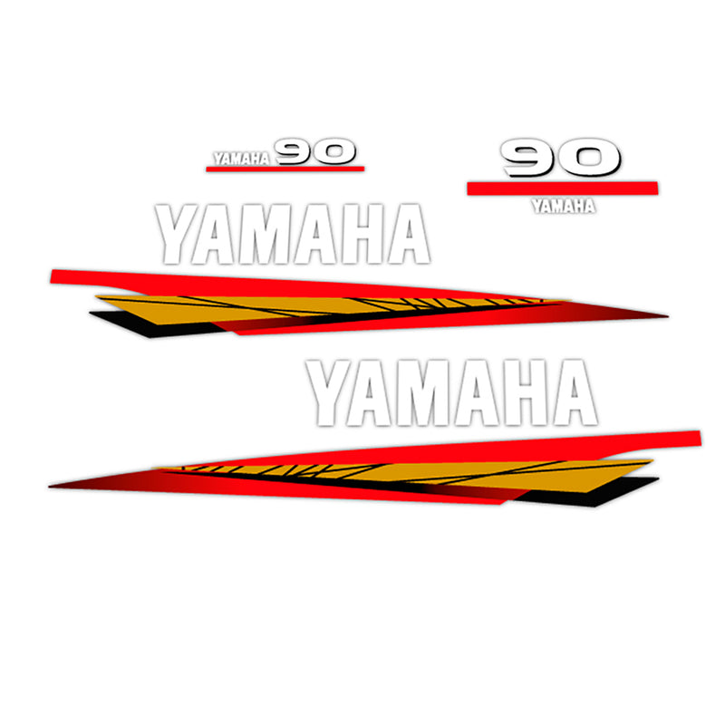 Yamaha 90 - 1998-2001 Decal (Sticker) Set