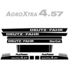 Deutz-Fahr AgroXtra 4.57 tractor decal aufkleber adesivo sticker set