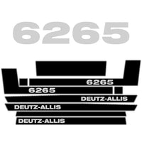 Deutz-Allis 6265 tractor decal aufkleber adesivo sticker set