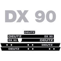 Deutz DX 90 tractor decal aufkleber adesivo sticker set