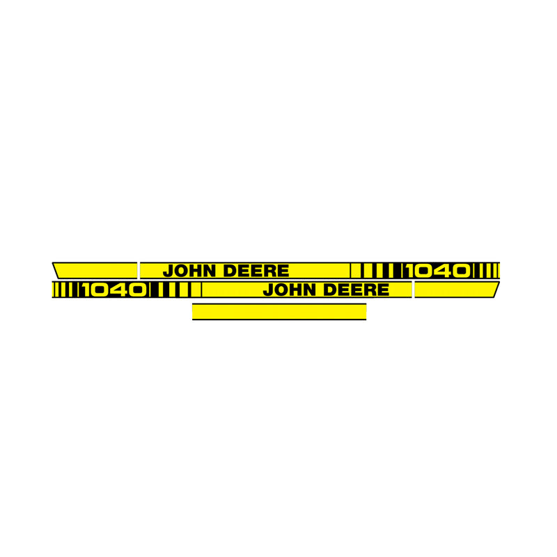 John Deere 1040 Tractor Decal - Sticker Set