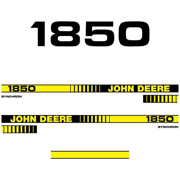 John Deere 1850 Tractor Decal (Sticker) Set