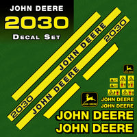 John Deere 2030 tractor decal aufkleber adesivo sticker set