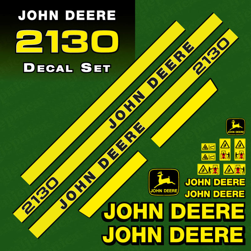 John Deere 2130 LS Tractor Decal (Sticker) Set