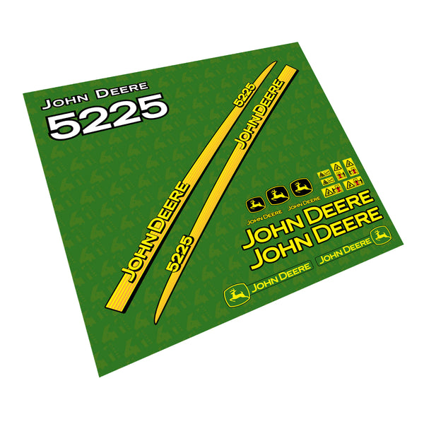 John Deere 5225 Tractor Decal (Sticker) Set