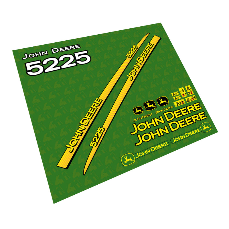 John Deere 5225 Tractor Decal (Sticker) Set