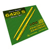 John Deere 6420 S tractor decal aufkleber adesivo sticker set