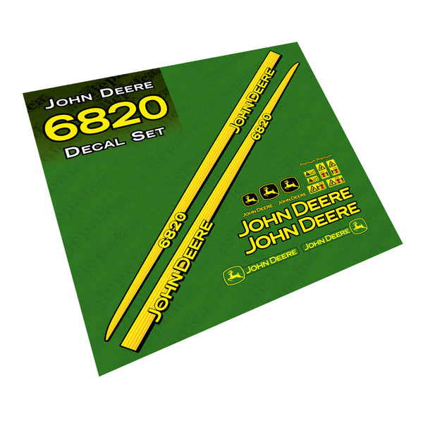 John Deere 6820 Tractor Decal (Sticker) Set