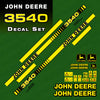 John Deere 3540 Tractor Decal (Sticker) Set