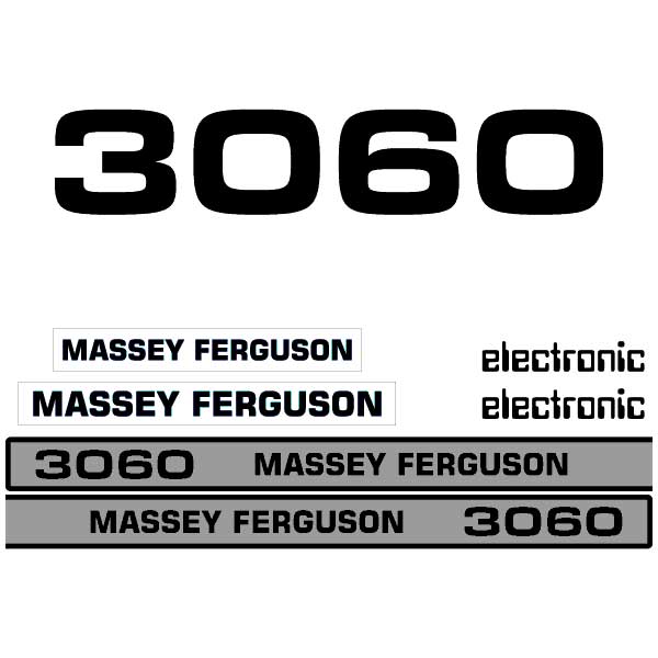 Massey Ferguson 3060 decal aufkleber adesivo sticker set