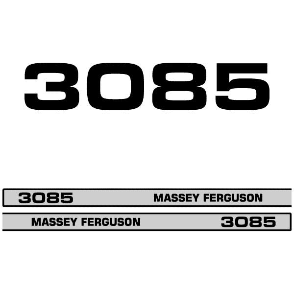 Massey Ferguson 3085 decal aufkleber adesivo sticker set