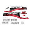 Mercury 115 (1999-2004) Outboard Compatible Replacement Decal (Sticker) Set