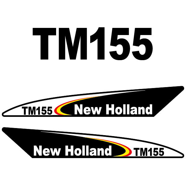 New Holland TM155 (2003) tractor decal aufkleber adesivo sticker set
