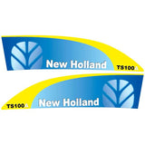 New Holland TS100A tractor decal aufkleber sticker set