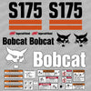 Bobcat S175 Loader Aftermarket Decals Replacement Set
