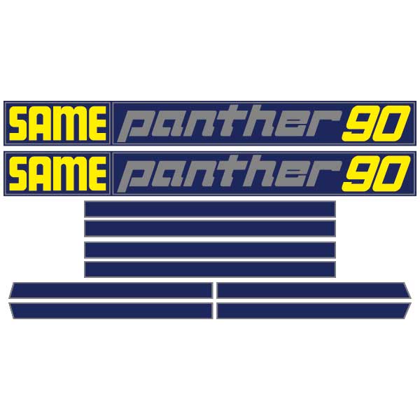 SAME PANTHER 90 tractor decal aufkleber adesivo sticker set