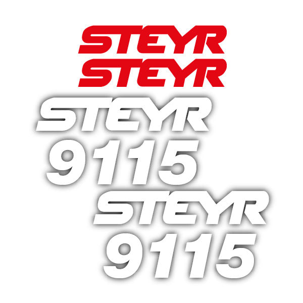 Steyr 9115 (1999) decal aufkleber adesivo sticker set