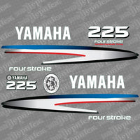 Yamaha 225 four stroke outboard (2002-2006) decal aufkleber addesivo sticker set