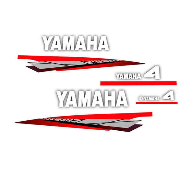 Yamaha 4 (1998-2001) Outboard Decal Sticker Set