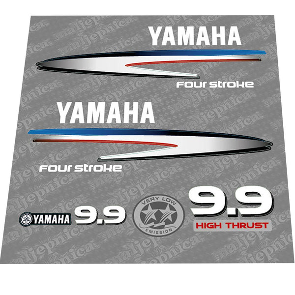 Yamaha 9.9 (2002-2006) Outboard Decal Sticker Set