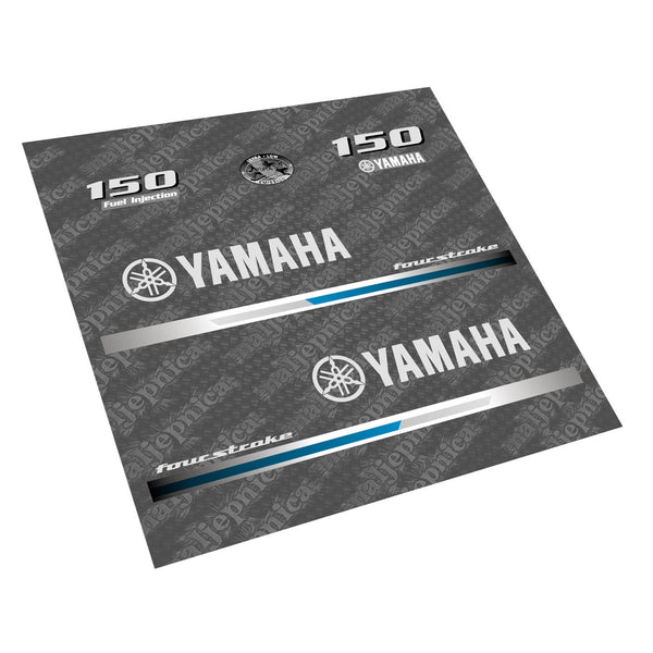 Yamaha 150 Four Stroke (2013) Outboard Decal Sticker Set