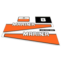 Mariner 8 (1982) Outboard Decal Sticker Set