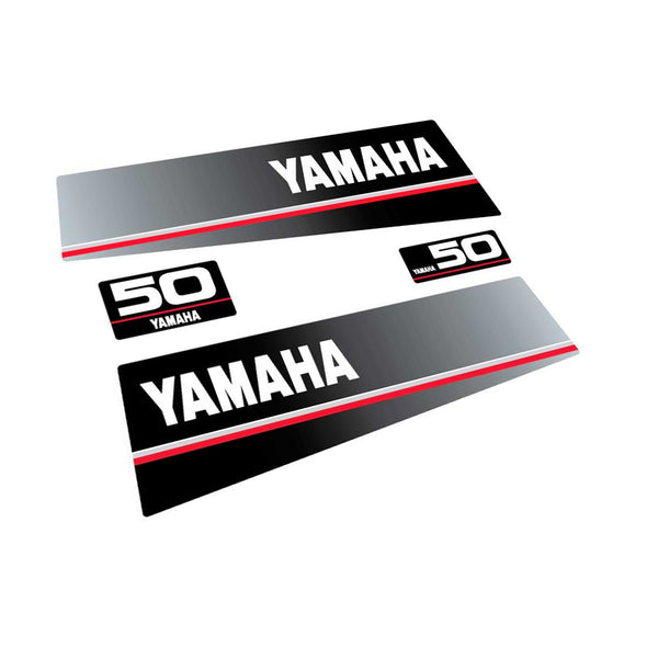 Yamaha 50 (1991) Outboard Decal Sticker Set