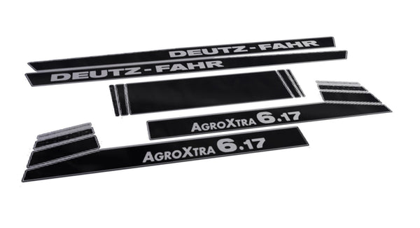 Deutz Fahr AgroXtra 6.17 Aftermarket Replacement Tractor Decal (Sticker) Set