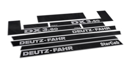 Deutz Fahr DX 3.60 Star Cab Aftermarket Replacement selling Tractor Decal (Sticker) Set