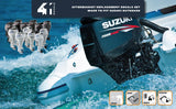 Suzuki 140 Four Stroke (2004) Outboard Decal Sticker Set