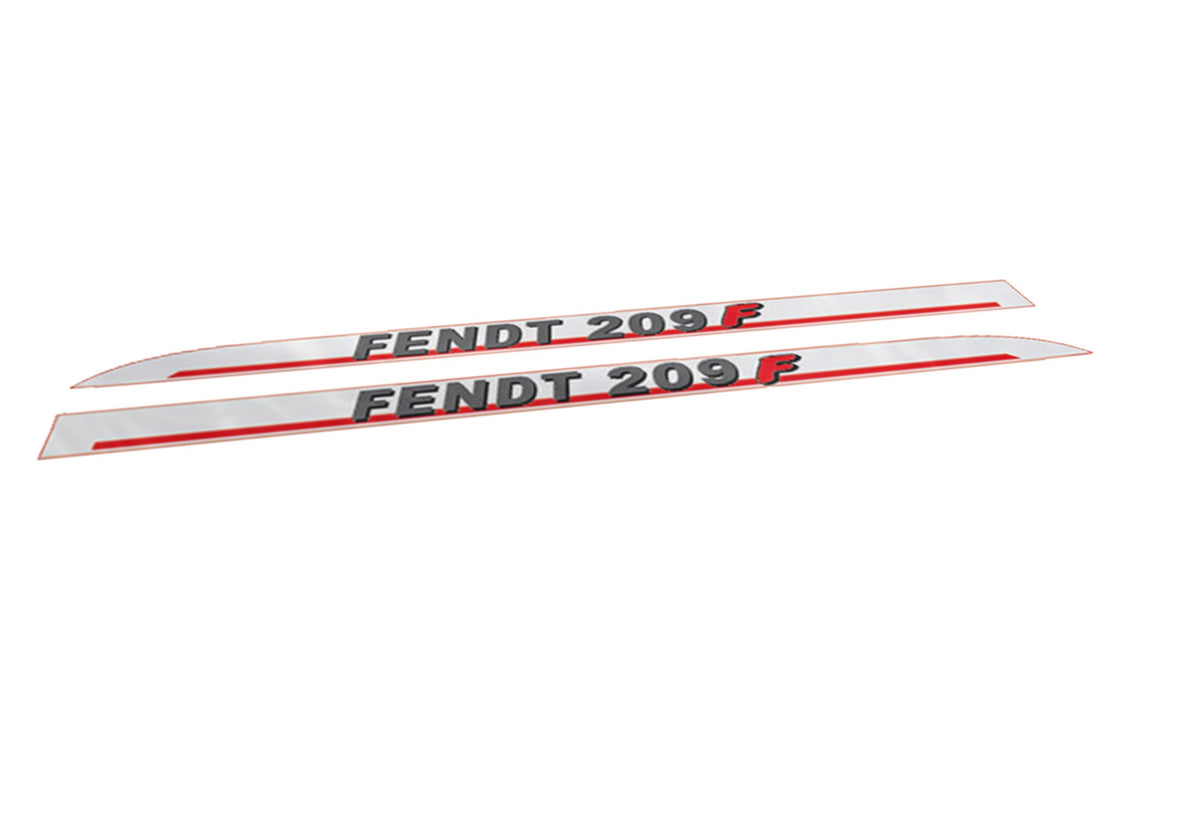 Fendt 209 F Aftermarket Replacement Tractor Decal Sticker Set – 4.11 Decals