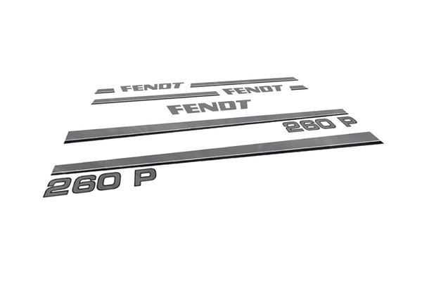 Fendt 260 P Aftermarket Replacement Tractor Decal Sticker Set