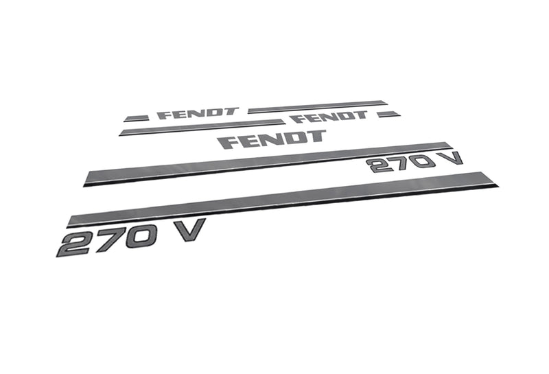 Fendt 270 V Aftermarket Replacement Tractor Decal Sticker Set