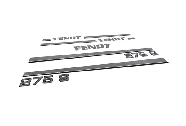 Fendt 275 S Aftermarket Replacement Tractor Decal Sticker Set