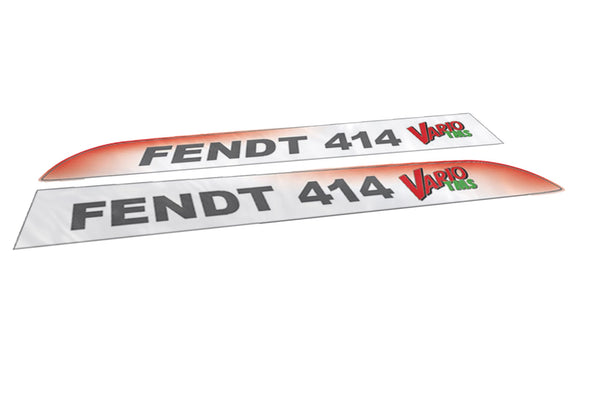 Fendt 414 Vario TMS Aftermarket Replacement Tractor Decal Sticker Set