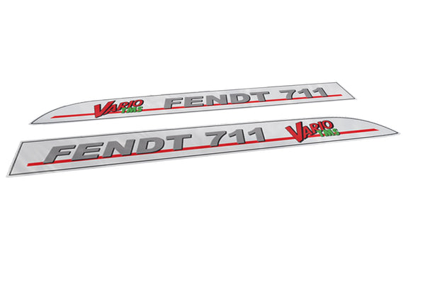 Fendt 711 TMS Vario Aftermarket Replacement Tractor Decal Sticker Set