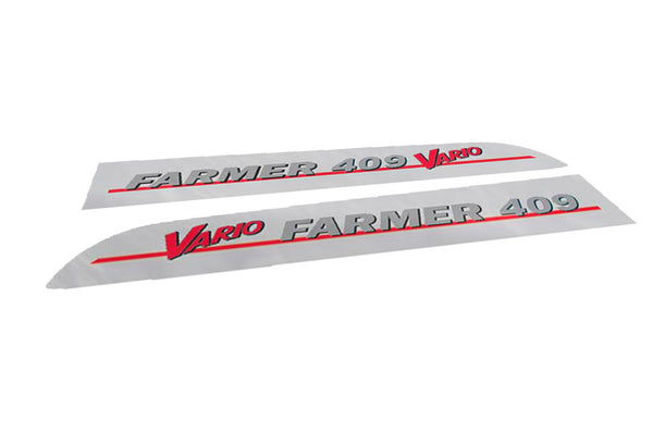 Fendt Farmer 409 Vario Aftermarket Replacement Tractor Decal Sticker Set