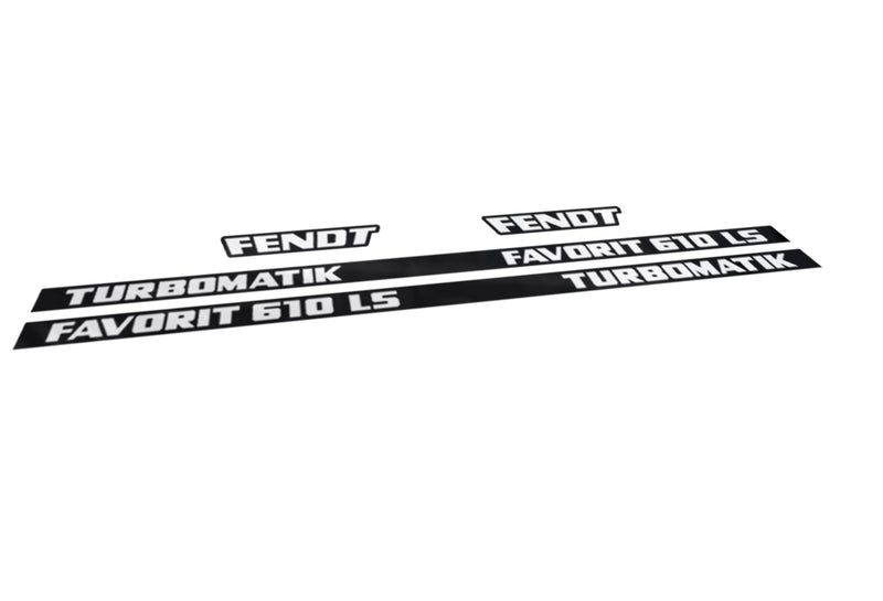 Fendt Favorit 610 LS Turbomatik Aftermarket Replacement Tractor Decal Sticker Set