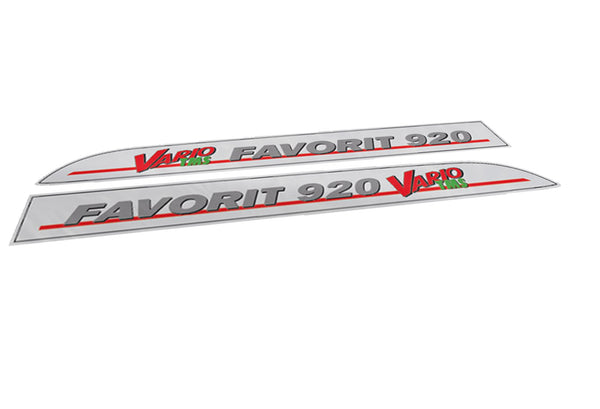 Fendt Favorit 920 TMS Vario (2001) Aftermarket Replacement Tractor Decal Sticker Set