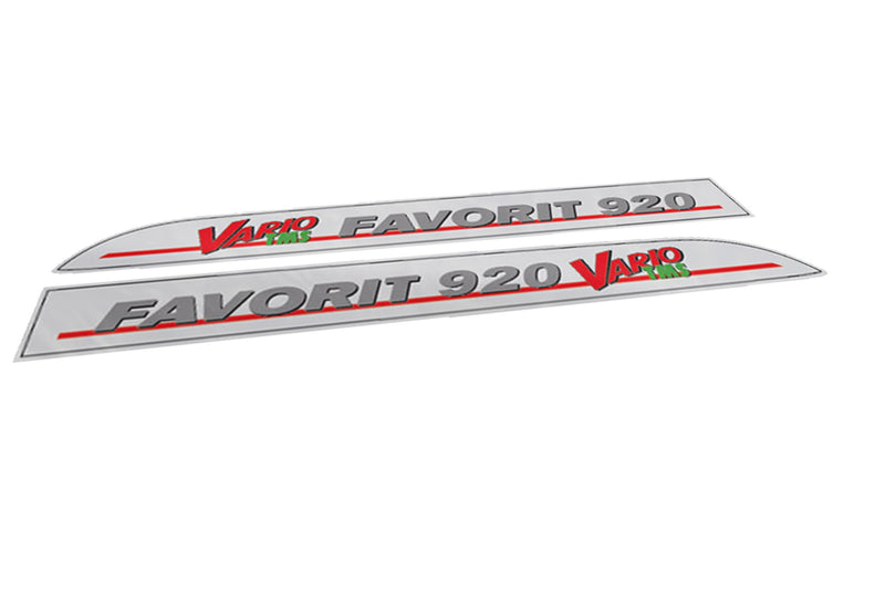 Fendt Favorit 920 TMS Vario (2001) Aftermarket Replacement Tractor Decal Sticker Set