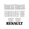 Renault 145.14 TX Aftermarket Replacement Tractor Decal Sticker Set