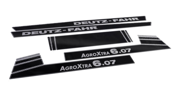 Deutz Fahr AgroXtra 6.07 Aftermarket Replacement Tractor Decal (Sticker) Set