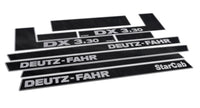Deutz Fahr DX 3.30 Star Cab Aftermarket Replacement Tractor Decal (Sticker) Set