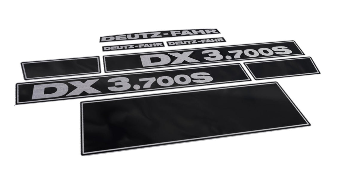 Deutz Fahr DX 3.700S Aftermarket Replacement Tractor Decal (Sticker) S ...