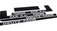 Deutz Fahr DX 4.61 Turbo Aftermarket Replacement Tractor Decal (Sticker) Set